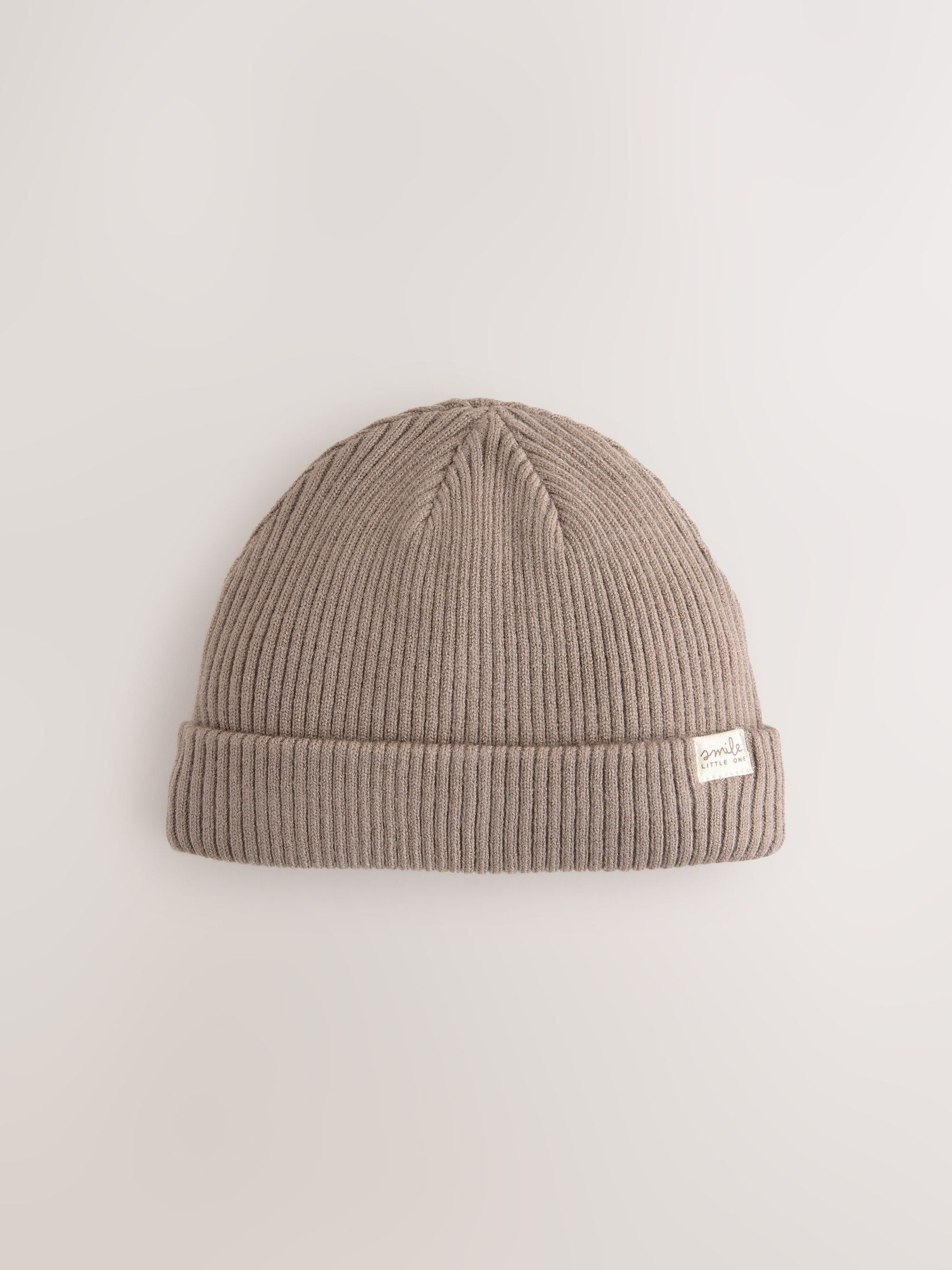 Minerals 2 Pack Baby Beanie Knitted Hats (0mths-2yrs) image 4