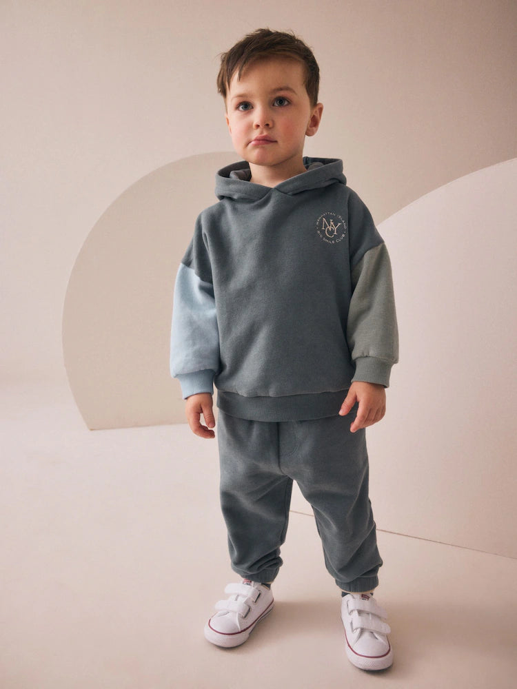 Blue Hoodie and Joggers Set (3mths-7yrs)