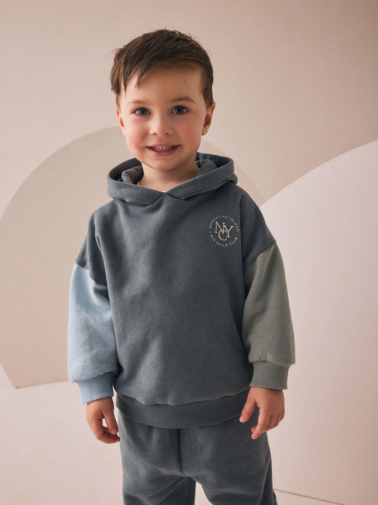 Blue Hoodie and Joggers Set (3mths-7yrs)