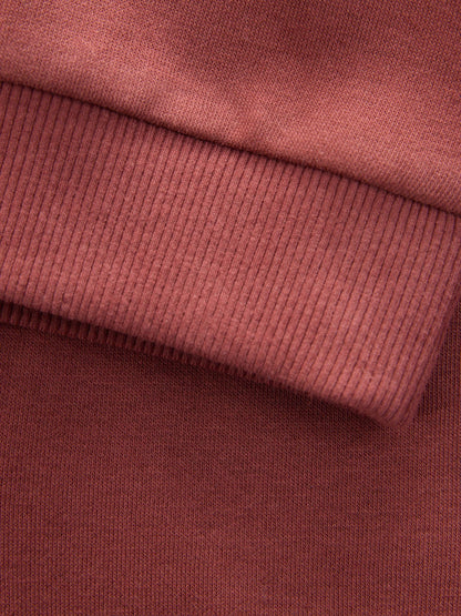 Burgundy Red Logo Sweatshirt And Joggers Set (3mths-7yrs) image 9