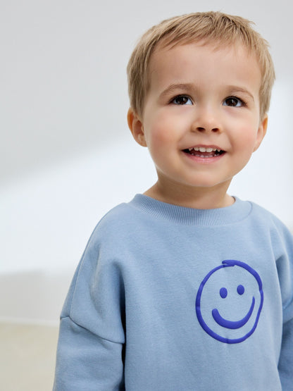 Dsiney Kidz - Light Blue Back Print Crew Neck Joggers Set (3mths-7yrs) image 3