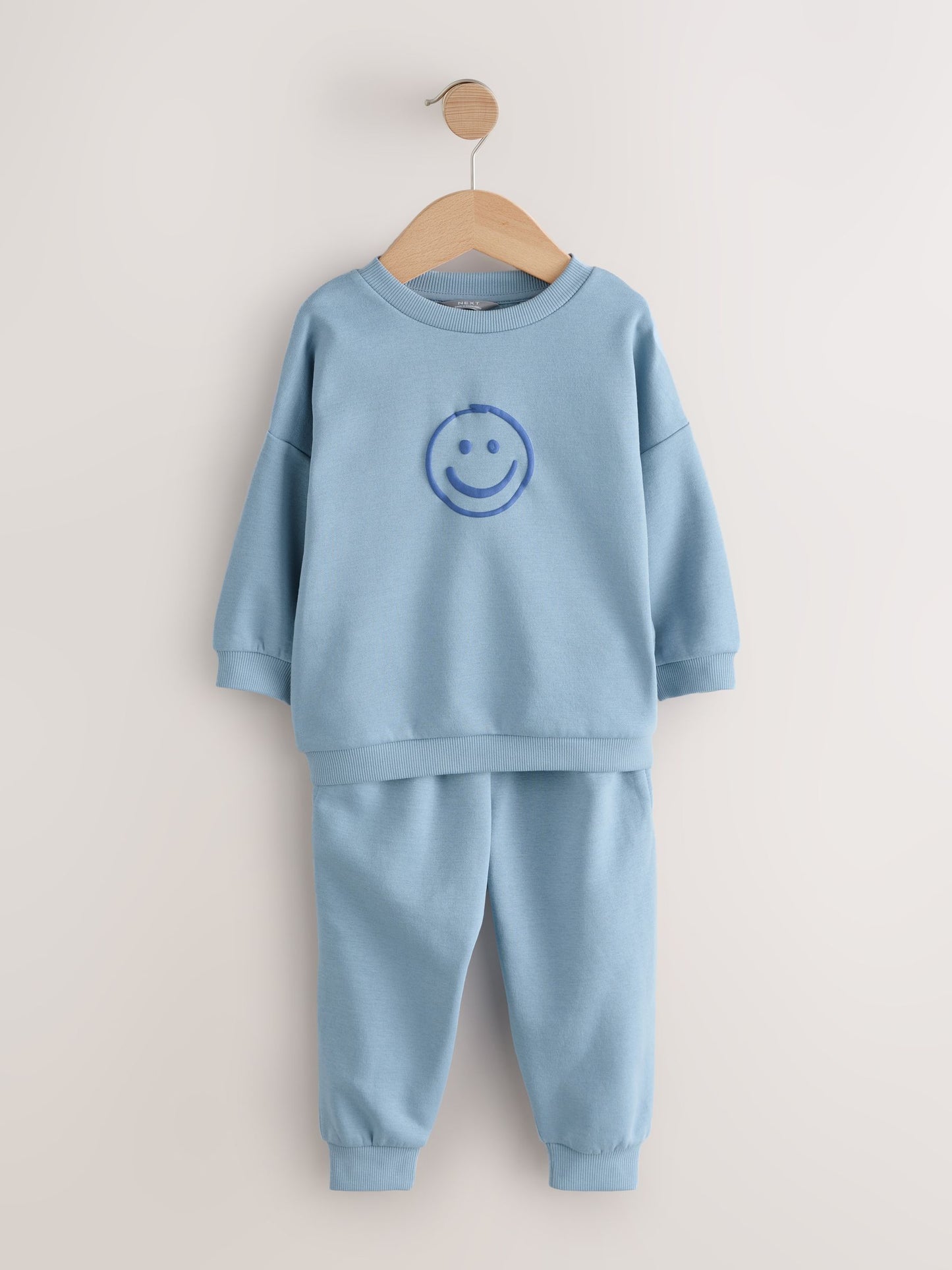 Dsiney Kidz - Light Blue Back Print Crew Neck Joggers Set (3mths-7yrs) image 5