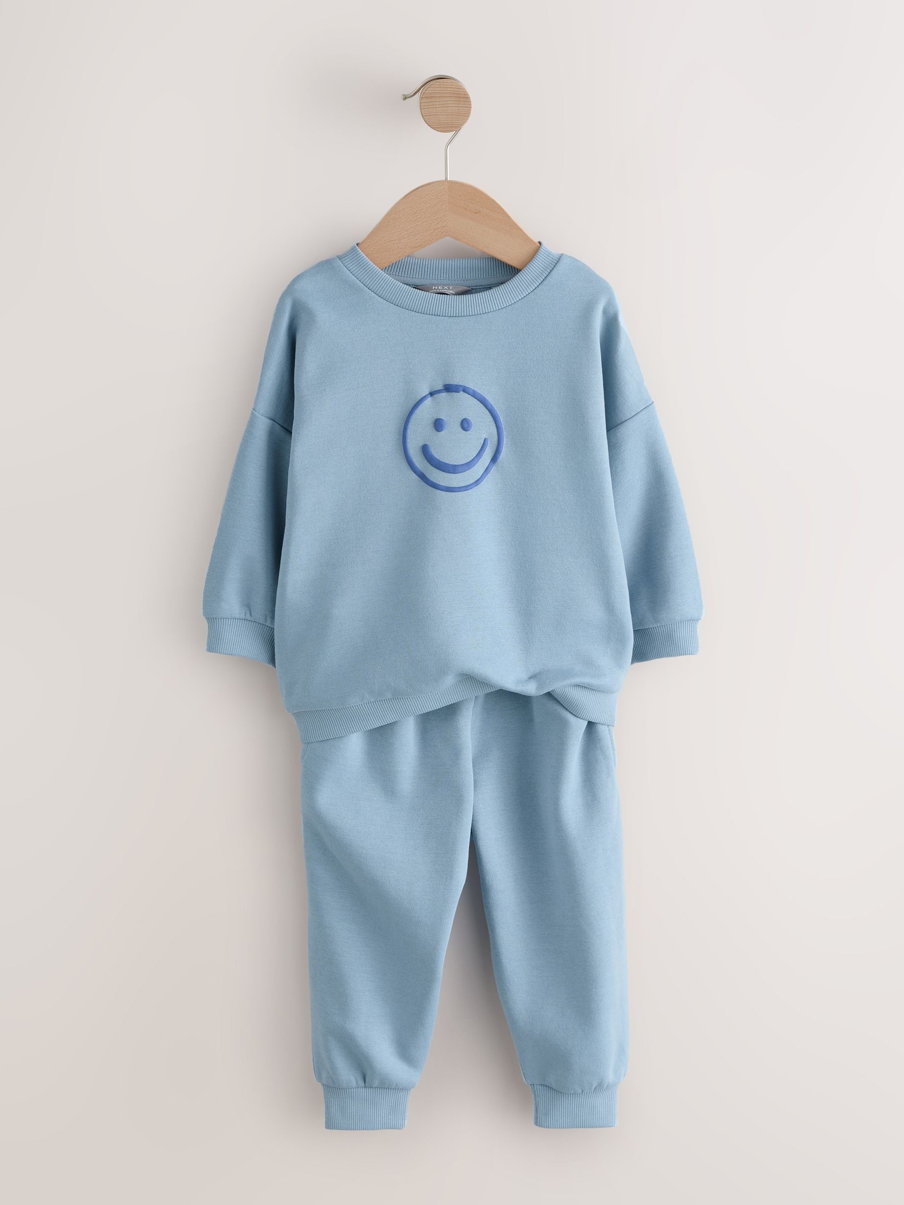 Dsiney Kidz - Light Blue Back Print Crew Neck Joggers Set (3mths-7yrs) image 6