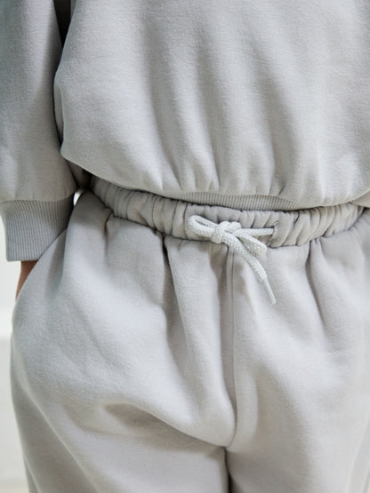 Light Blue Printed Hoodie and Joggers Set (3mths-7yrs)