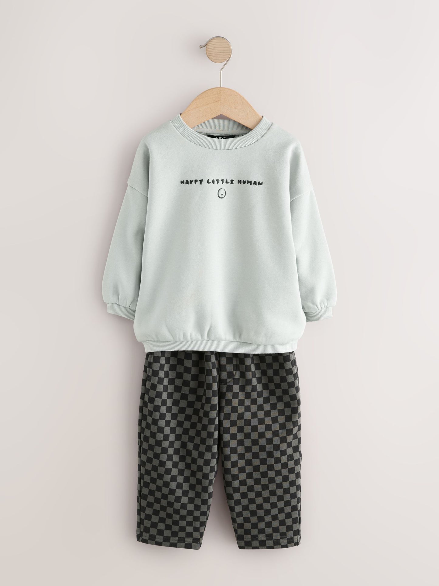 Dsiney Kidz - Black/Grey Single Sweatshirt And Stripe Joggers Set (3mths-7yrs) image 5