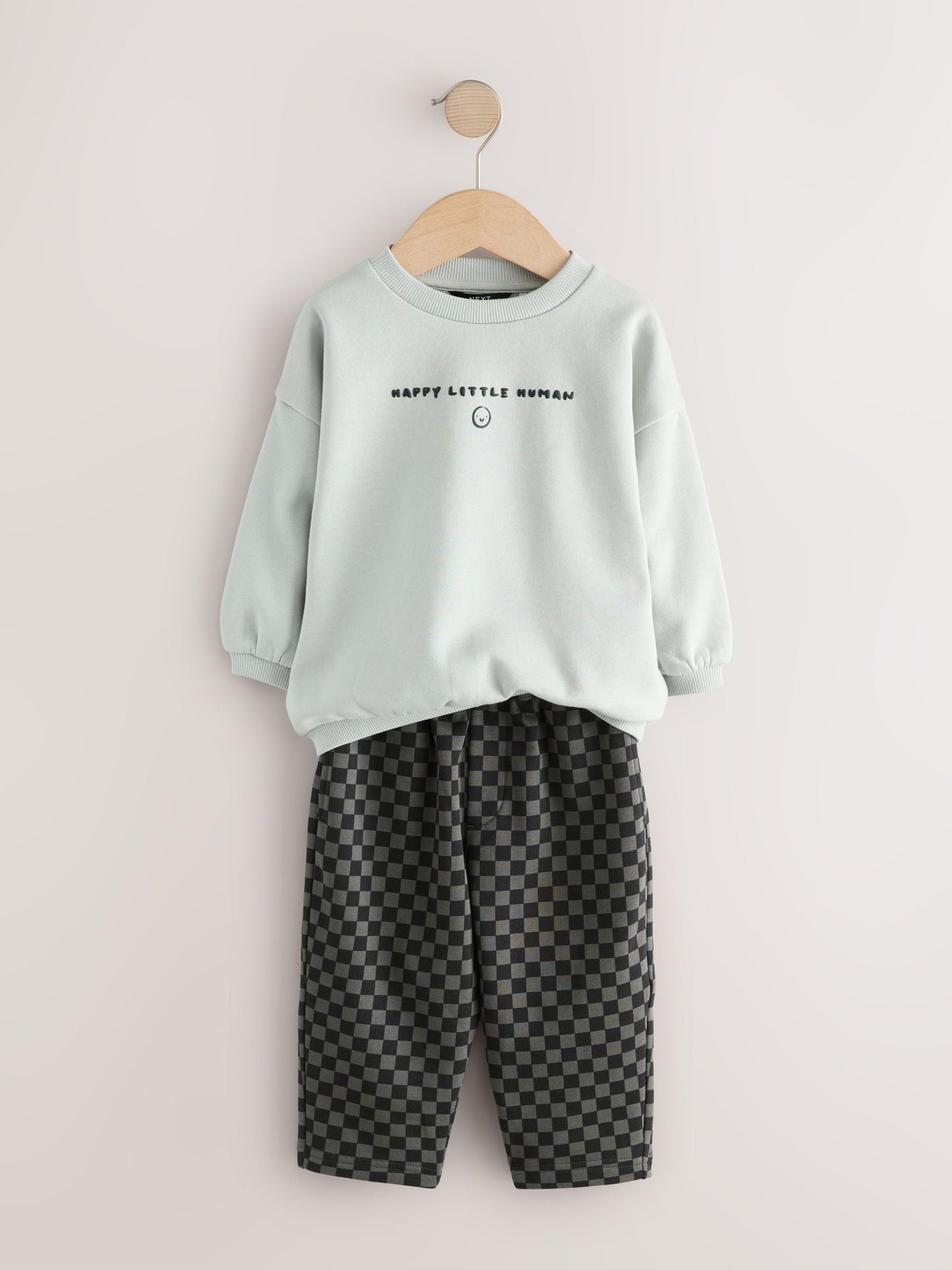 Dsiney Kidz - Black/Grey Single Sweatshirt And Stripe Joggers Set (3mths-7yrs) image 6