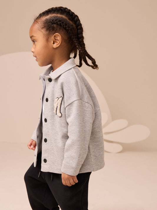 Grey T-Shirt And Joggers 3 Piece Set (3mths-7yrs) image 3