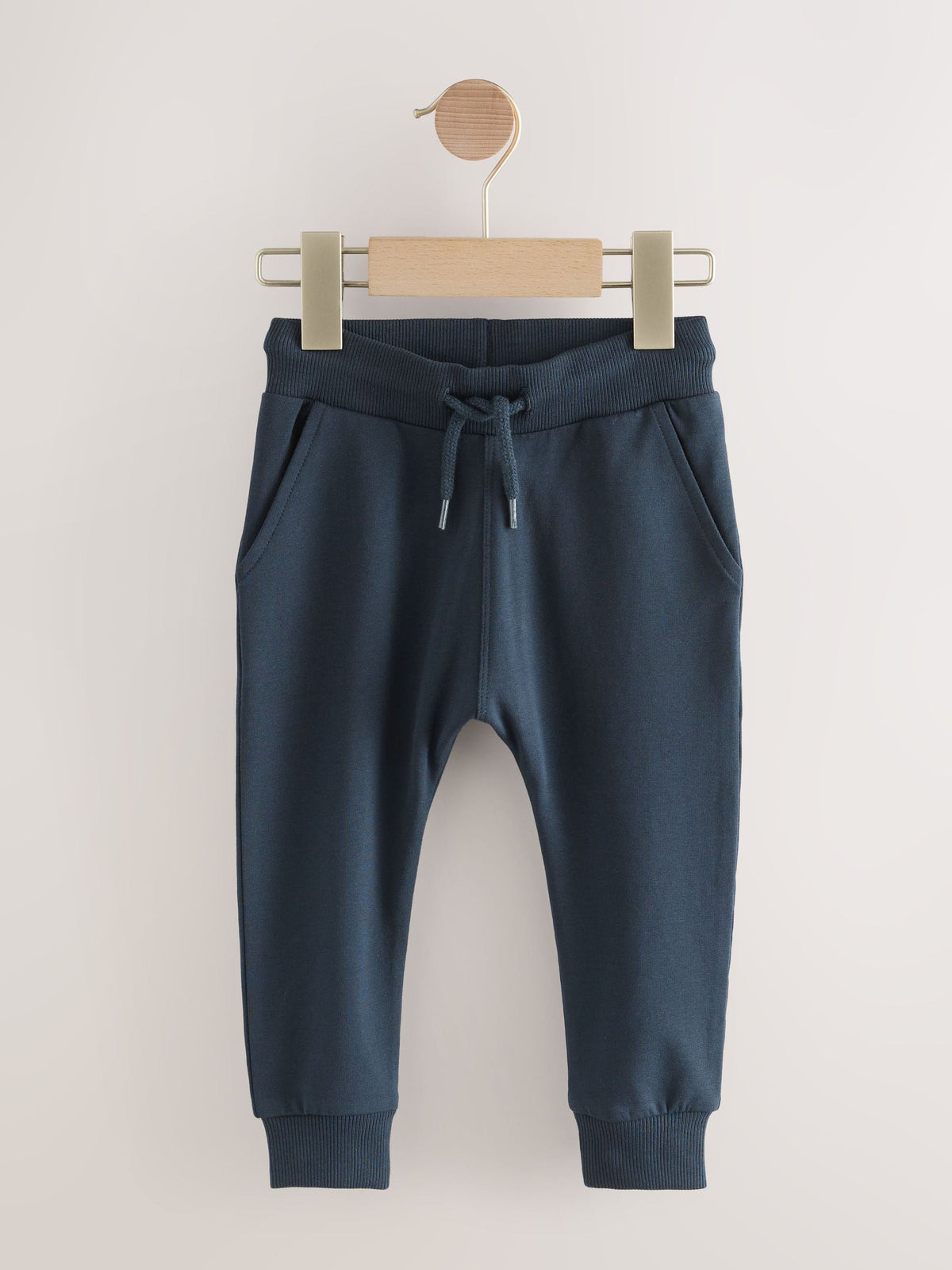 Dsiney Kidz - Blue/Ecru/ Navy Blue Skinny Fit Joggers 5 Pack (3mths-7yrs) image 7