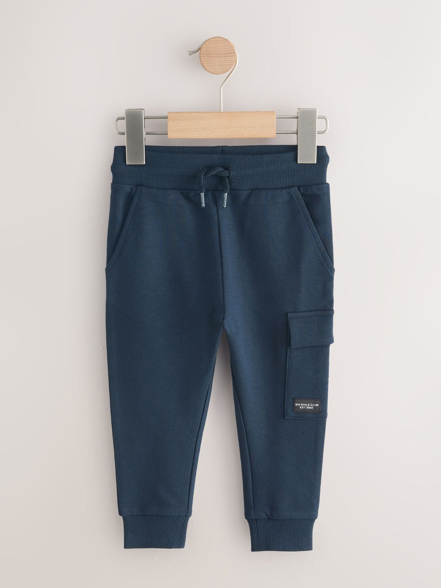 Black/Charcoal Grey/ Stone/Khaki Green Skinny Fit Joggers 5 Pack (3mths-7yrs) image 4