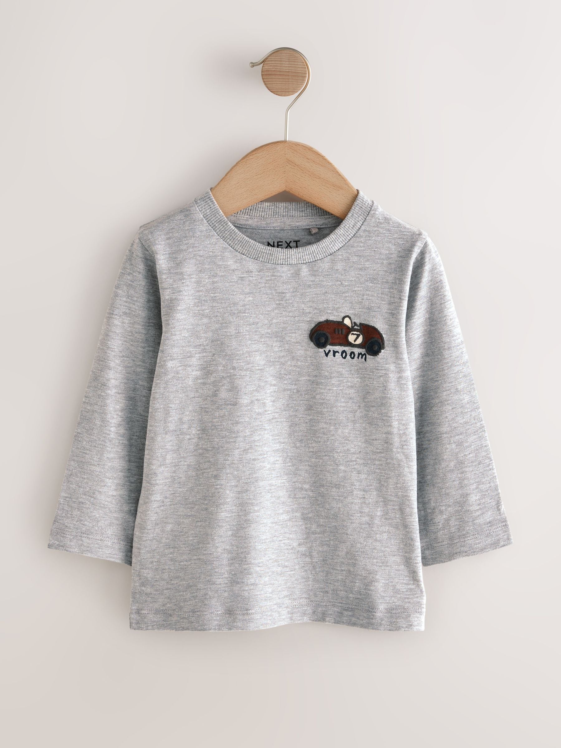 Dsiney Kidz - Multi Transport Long Sleeve T-Shirts 5 Pack (3mths-7yrs) image 5