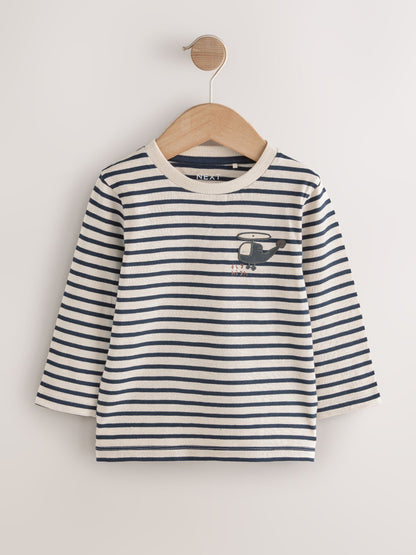 Dsiney Kidz - Multi Transport Long Sleeve T-Shirts 5 Pack (3mths-7yrs) image 6
