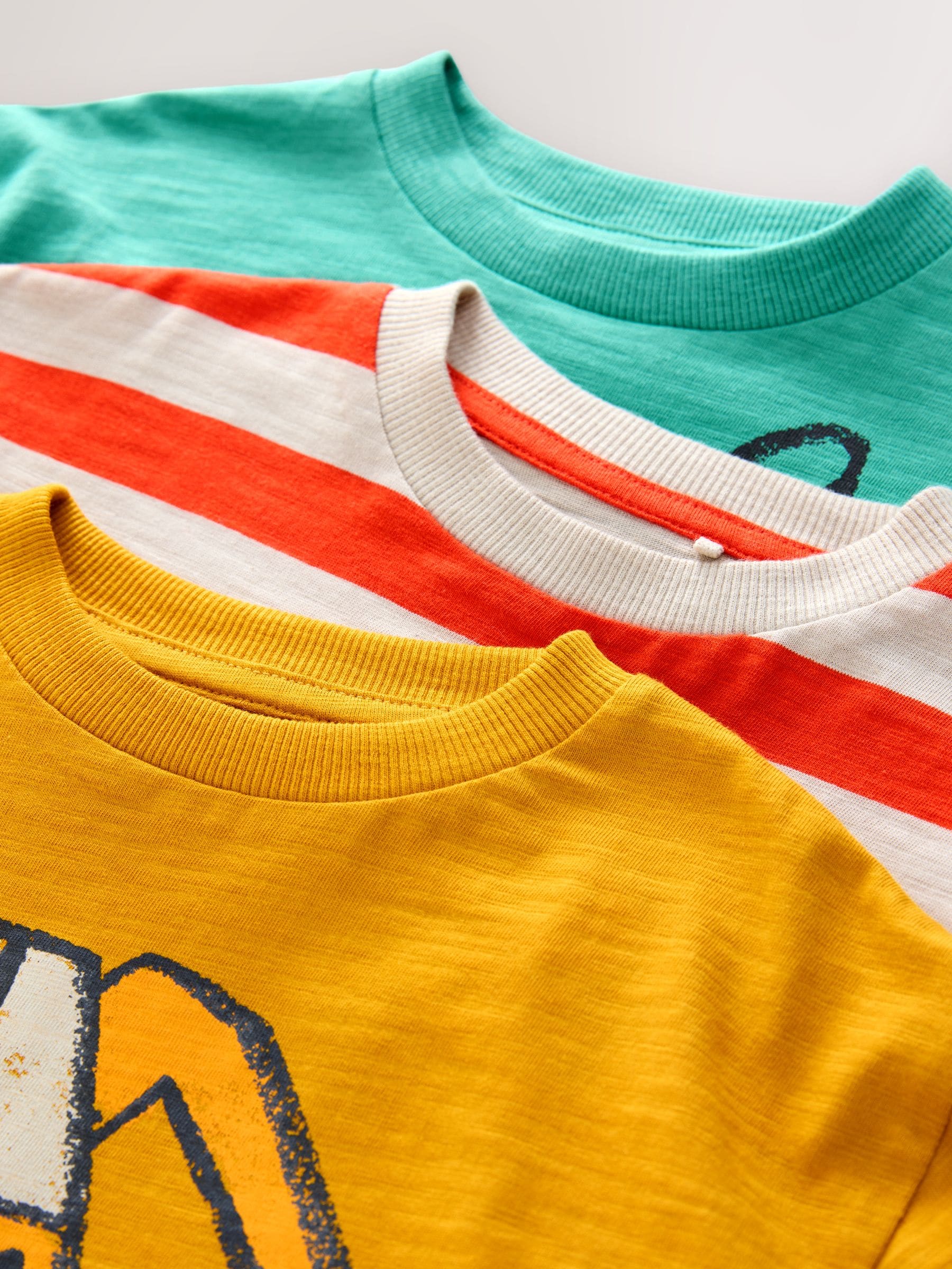 Dsiney Kidz - Multi Digger Long Sleeve Graphic Print T-Shirts 3 Pack (3mths-7yrs) image 6