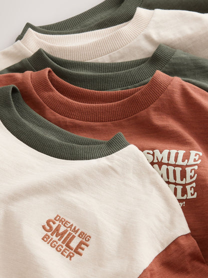 Multi Minerals Long Sleeve T-Shirts 5 Pack (3mths-7yrs) image 8
