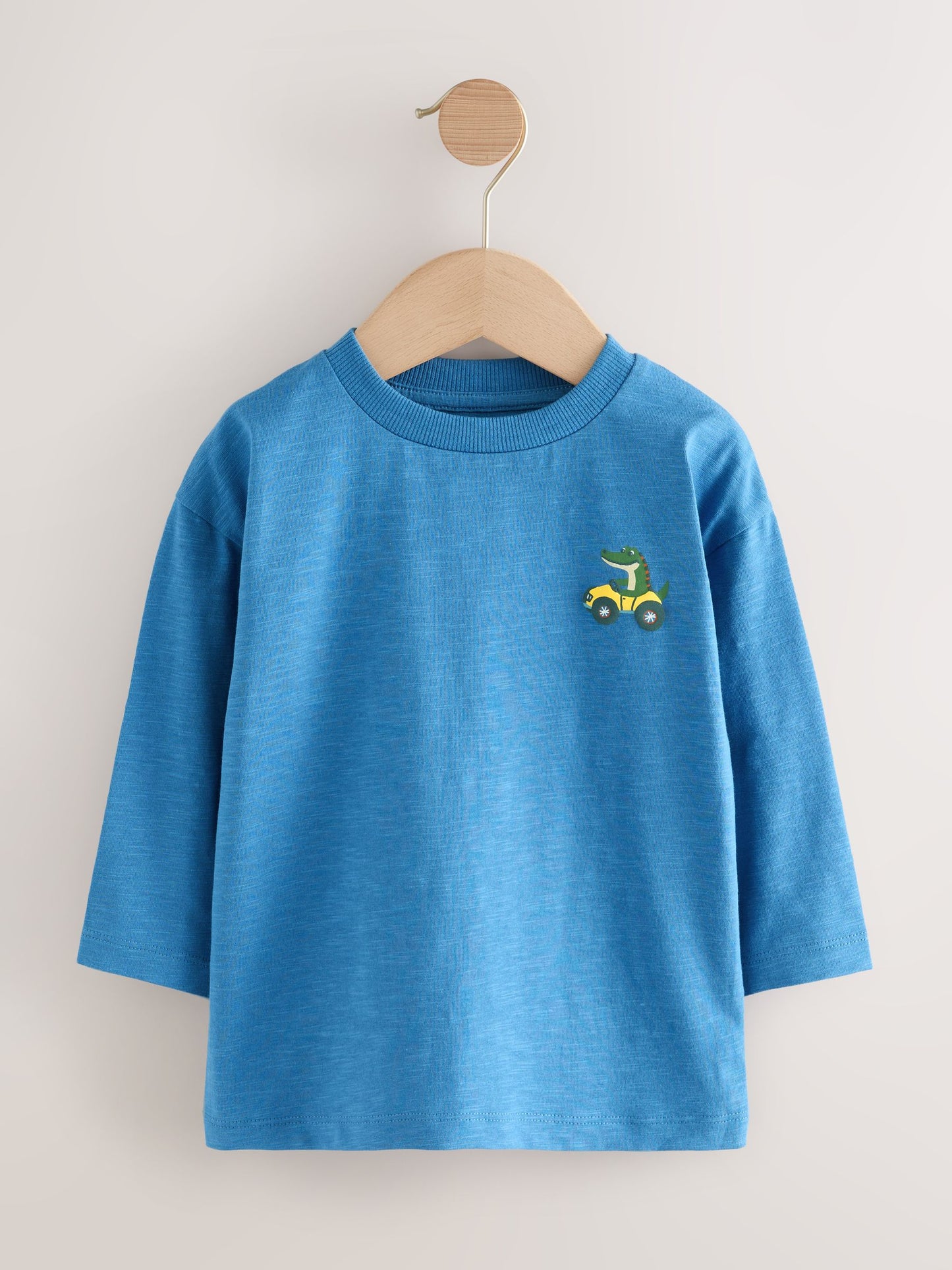 Multi Animals on Transport Long Sleeve T-Shirts 5 Pack (3mths-7yrs) image 6