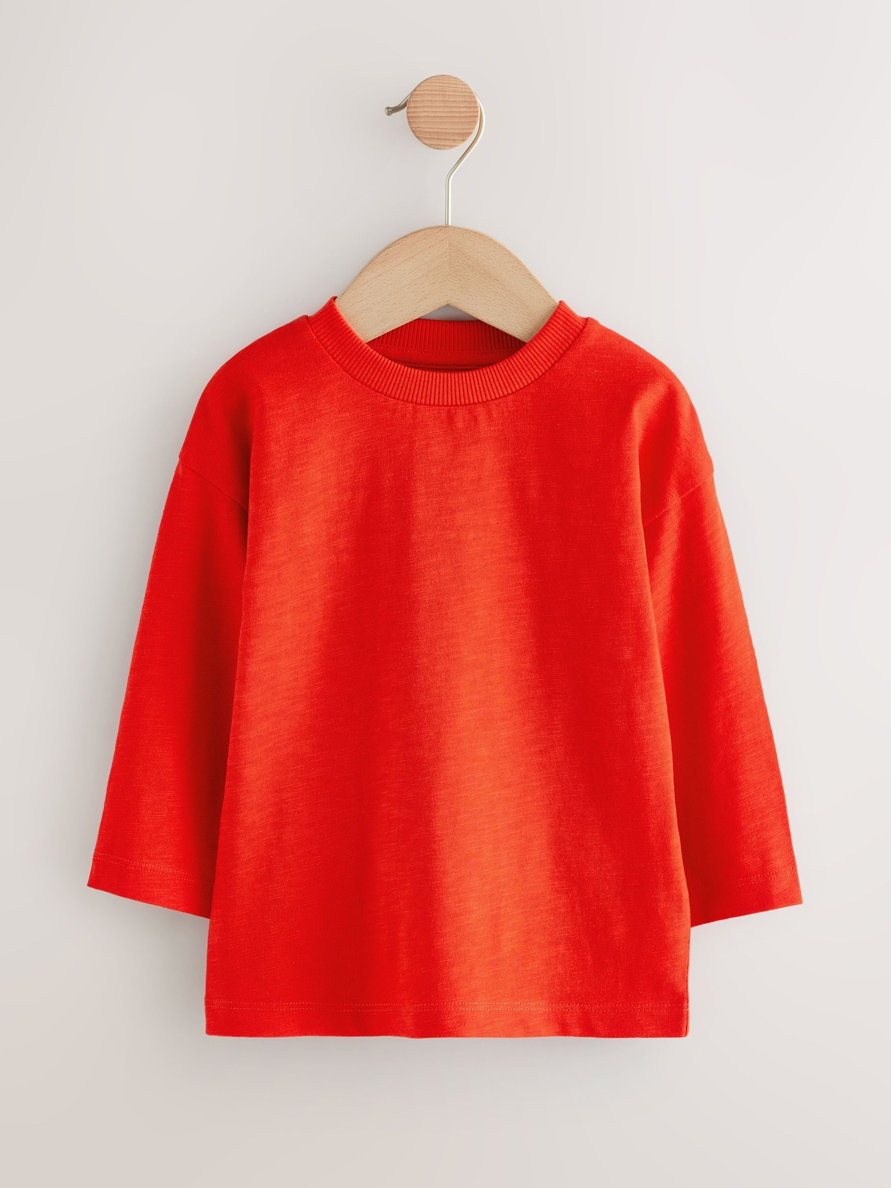 Multi Bright Long Sleeve T-Shirts 5 Pack (3mths-7yrs) image 3