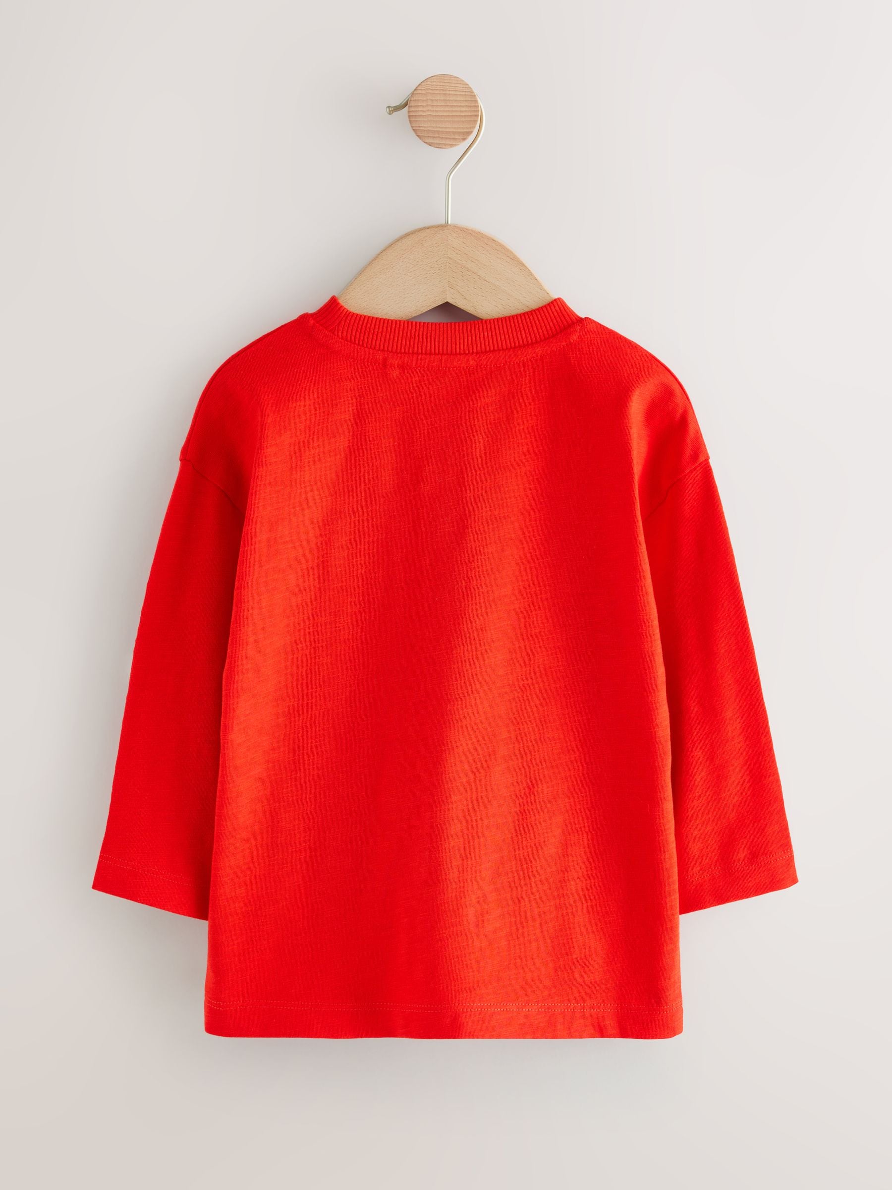 Multi Bright Long Sleeve T-Shirts 5 Pack (3mths-7yrs) image 4