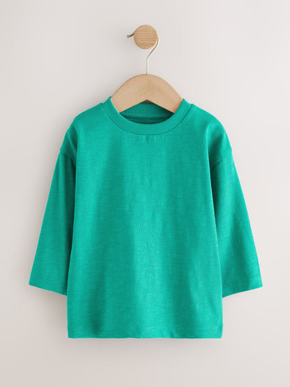 Multi Bright Long Sleeve T-Shirts 5 Pack (3mths-7yrs) image 7