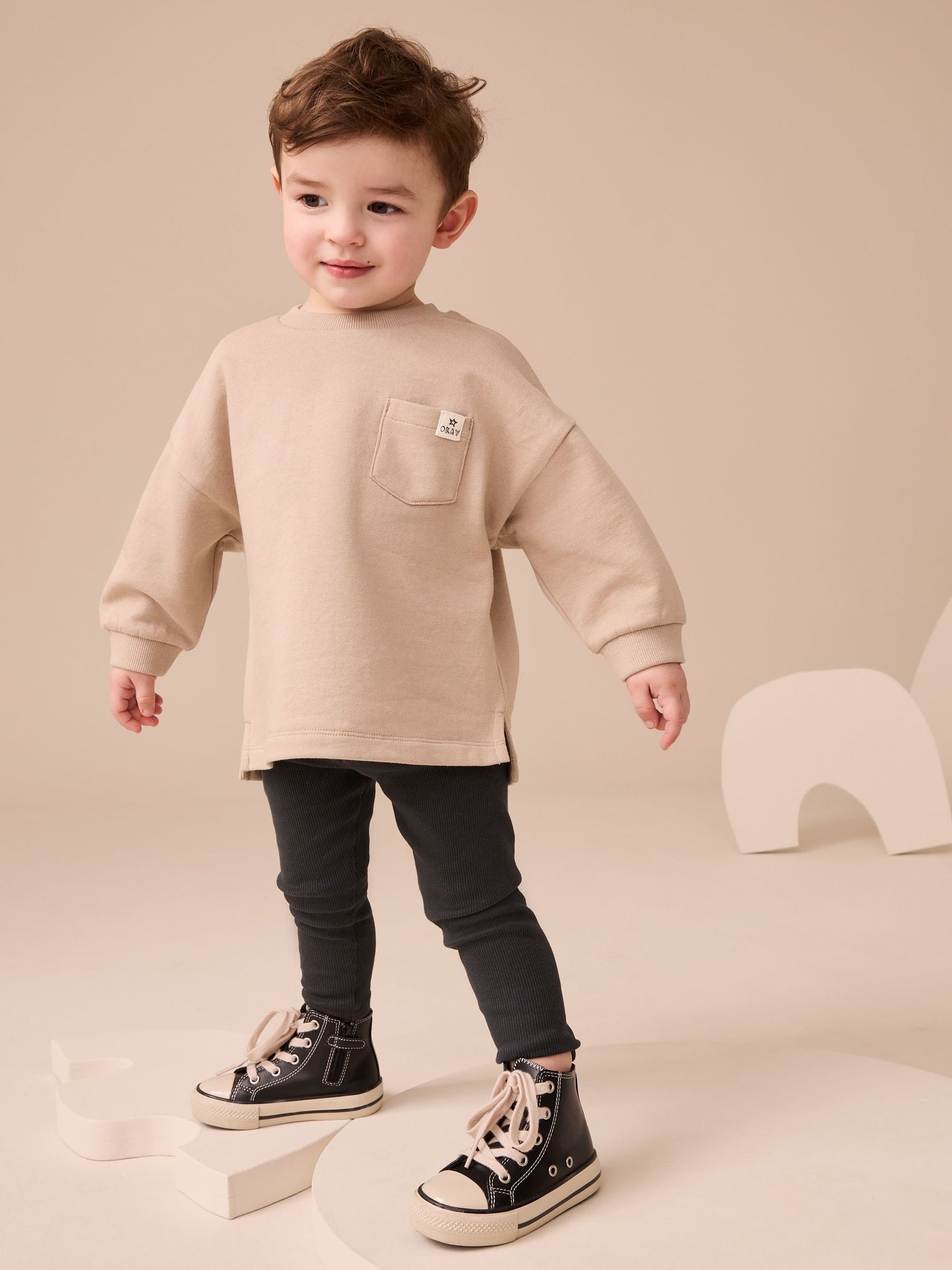 Stone Long Sleeve Top and Leggings Set (3mths-7yrs) image 1