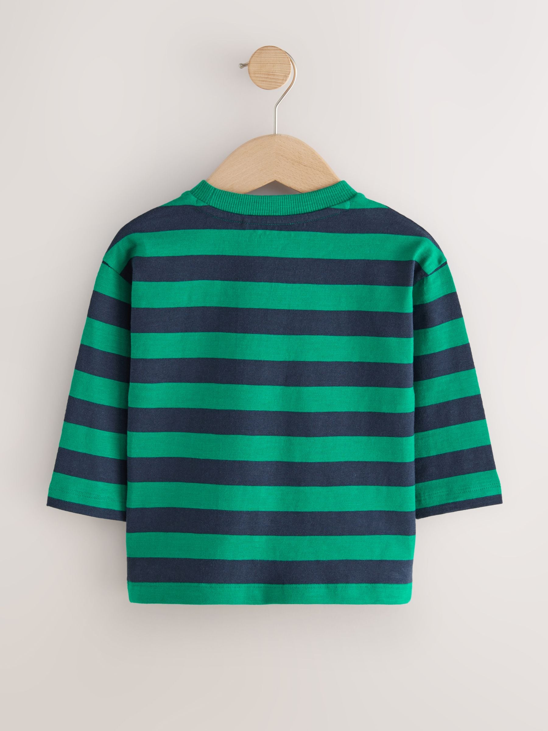 Multi Bright Animals Long Sleeve T-Shirts 5 Pack (3mths-7yrs) image 3