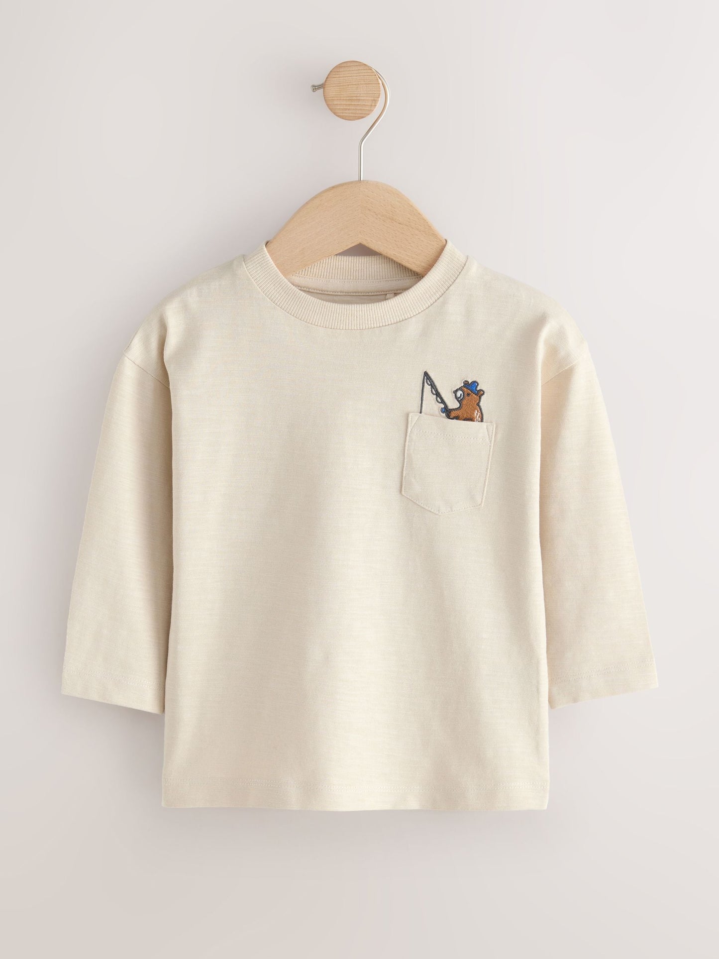 Multi Bright Animals Long Sleeve T-Shirts 5 Pack (3mths-7yrs) image 7