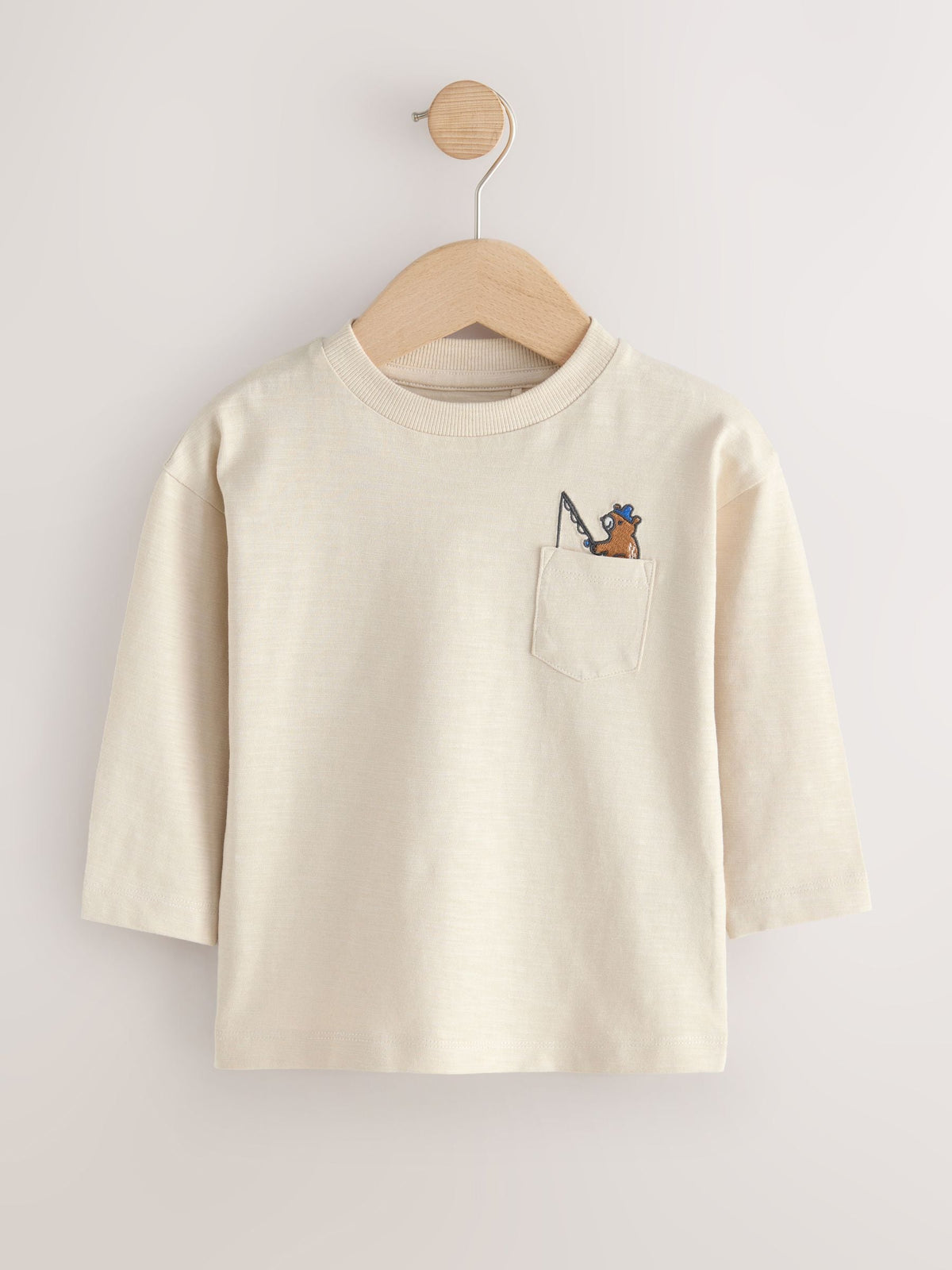 Dsiney Kidz - Multi Bright Animals Long Sleeve T-Shirts 5 Pack (3mths-7yrs) image 7