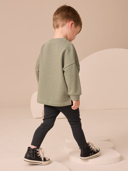 Dsiney Kidz - Sage Green Long Sleeve Top and Leggings Set (3mths-7yrs) image 2