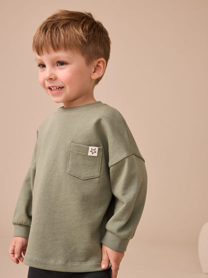 Dsiney Kidz - Sage Green Long Sleeve Top and Leggings Set (3mths-7yrs) image 3