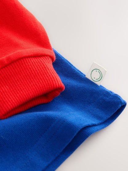 Dsiney Kidz - Multi Hotchpotch Long Sleeve Rugby Polo Shirt (3mths-7yrs) image 9