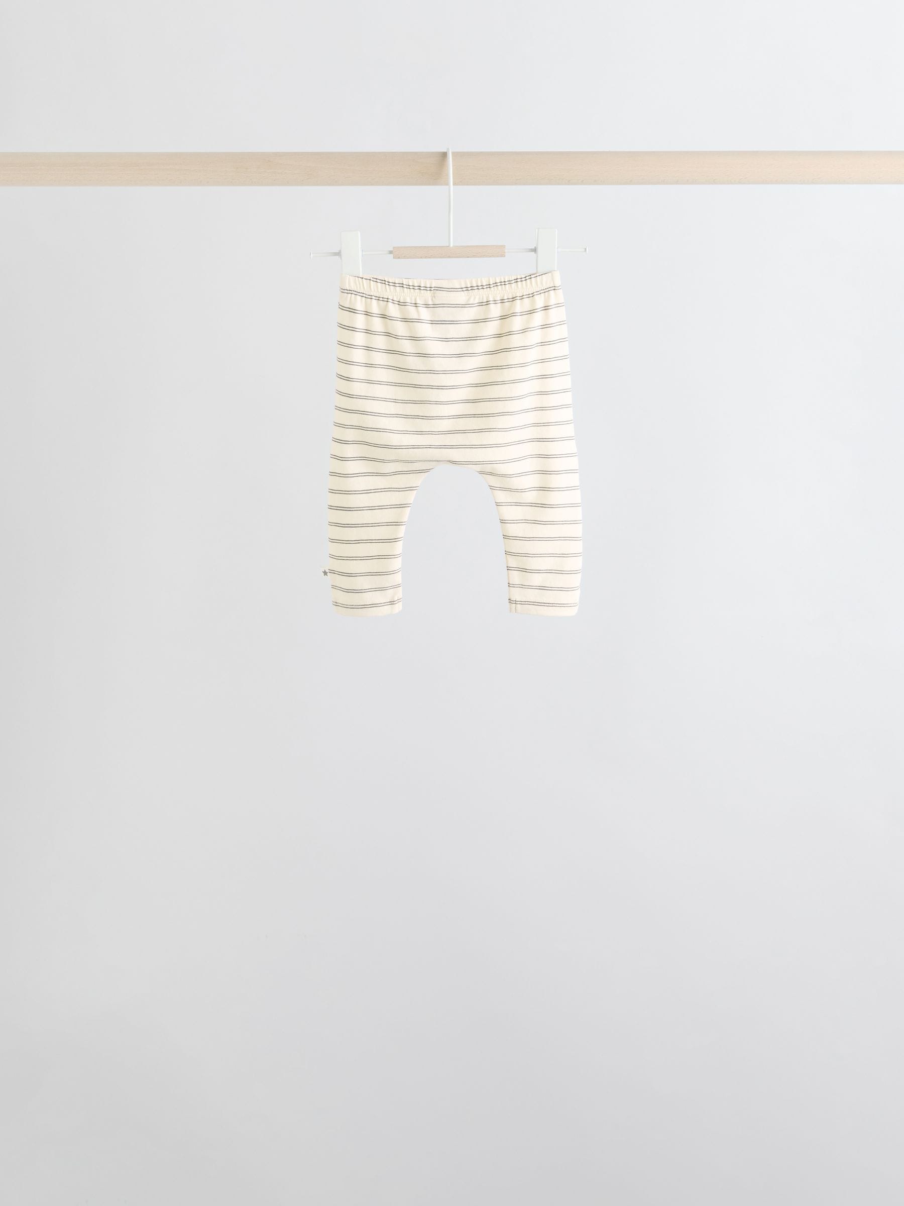 Grey/Cream Character Long Sleeve Top And Leggings Set 6 Piece (0mths-3yrs) image 6