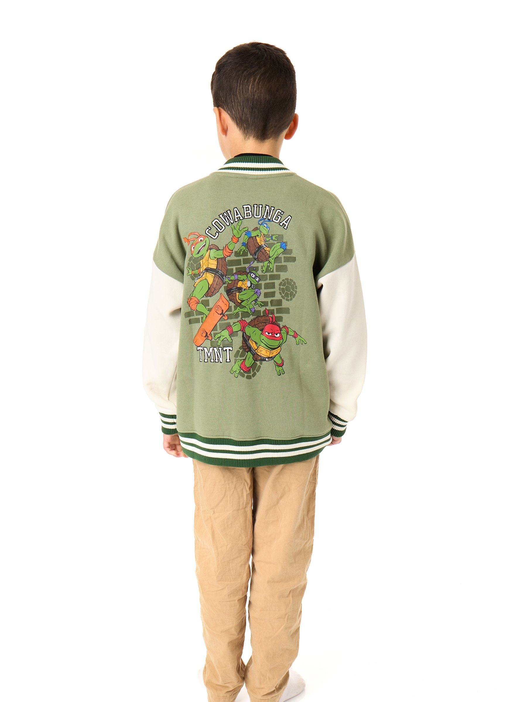Dsiney Kidz - Vanilla Underground Green Teenage Mutant Ninja Turtles Boys Jacket image 3