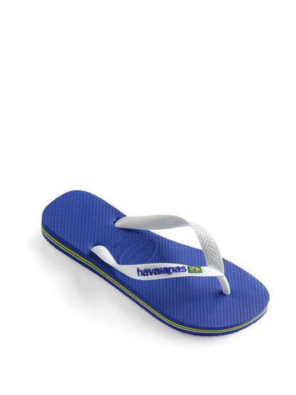 Havaianas Blue Brasil Logo Mini Me Sandals image 5