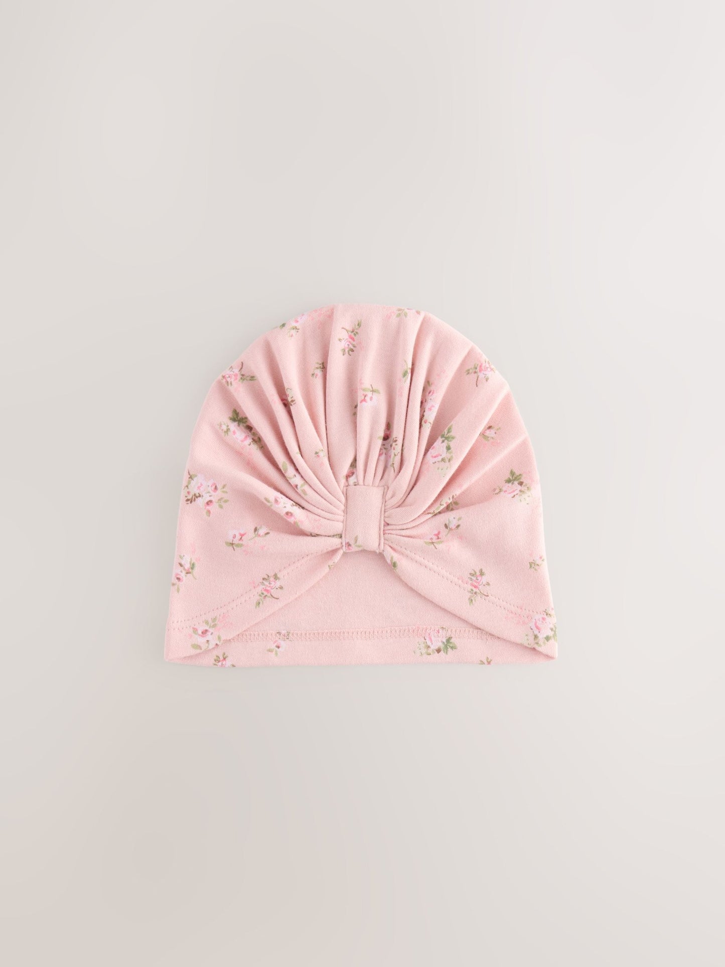 Pink 2 Pack Baby Turbans (0-18mths) image 3