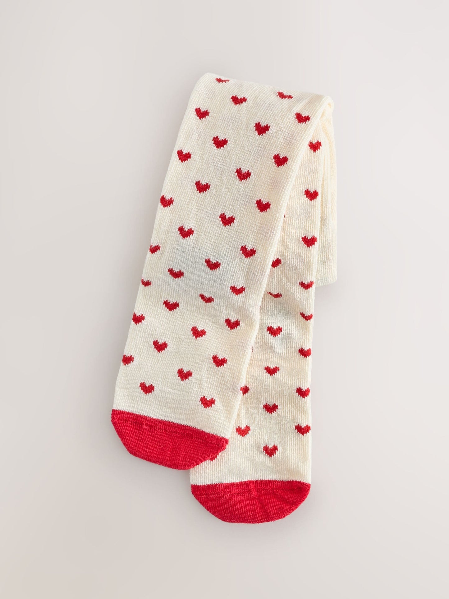 Ecru Christmas Bow Baby Tights (0mths-2yrs)