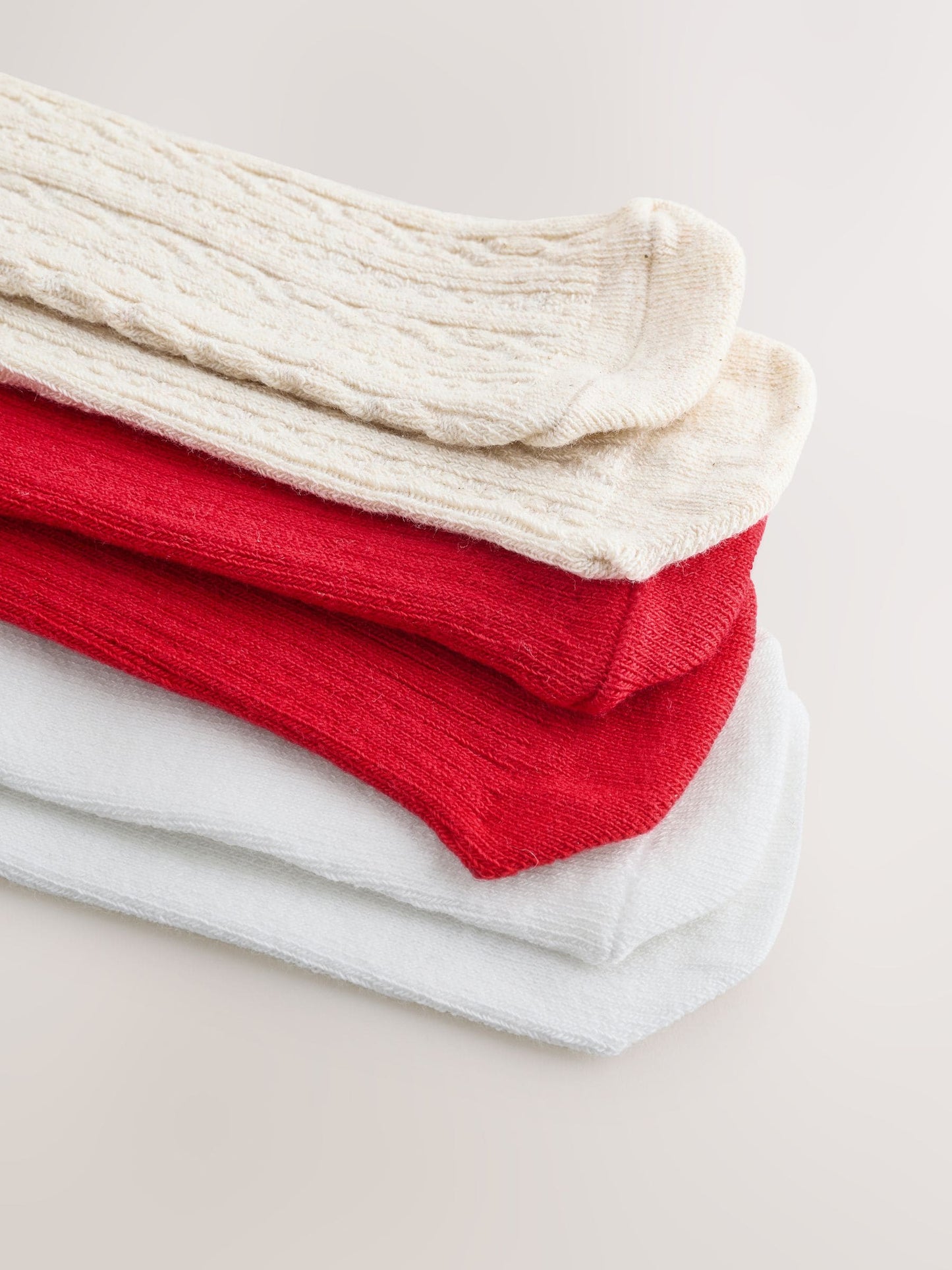 Red Neutral Baby Tights 3 Pack (0mths-2yrs)