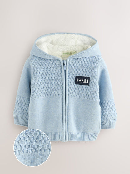 Baker by Ted Baker Blue Knitted Jacket