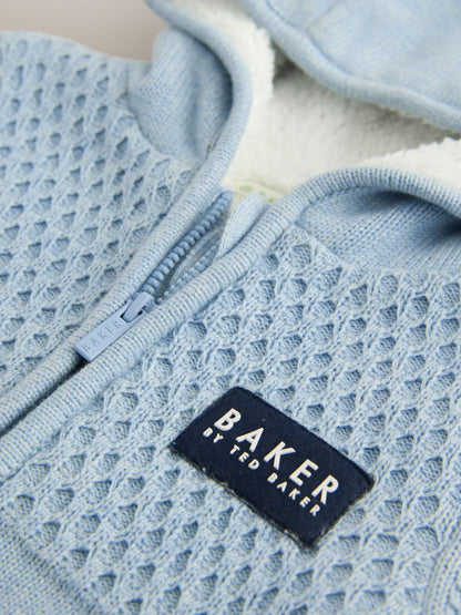 Baker by Ted Baker Blue Knitted Jacket