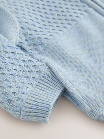 Baker by Ted Baker Blue Knitted Jacket