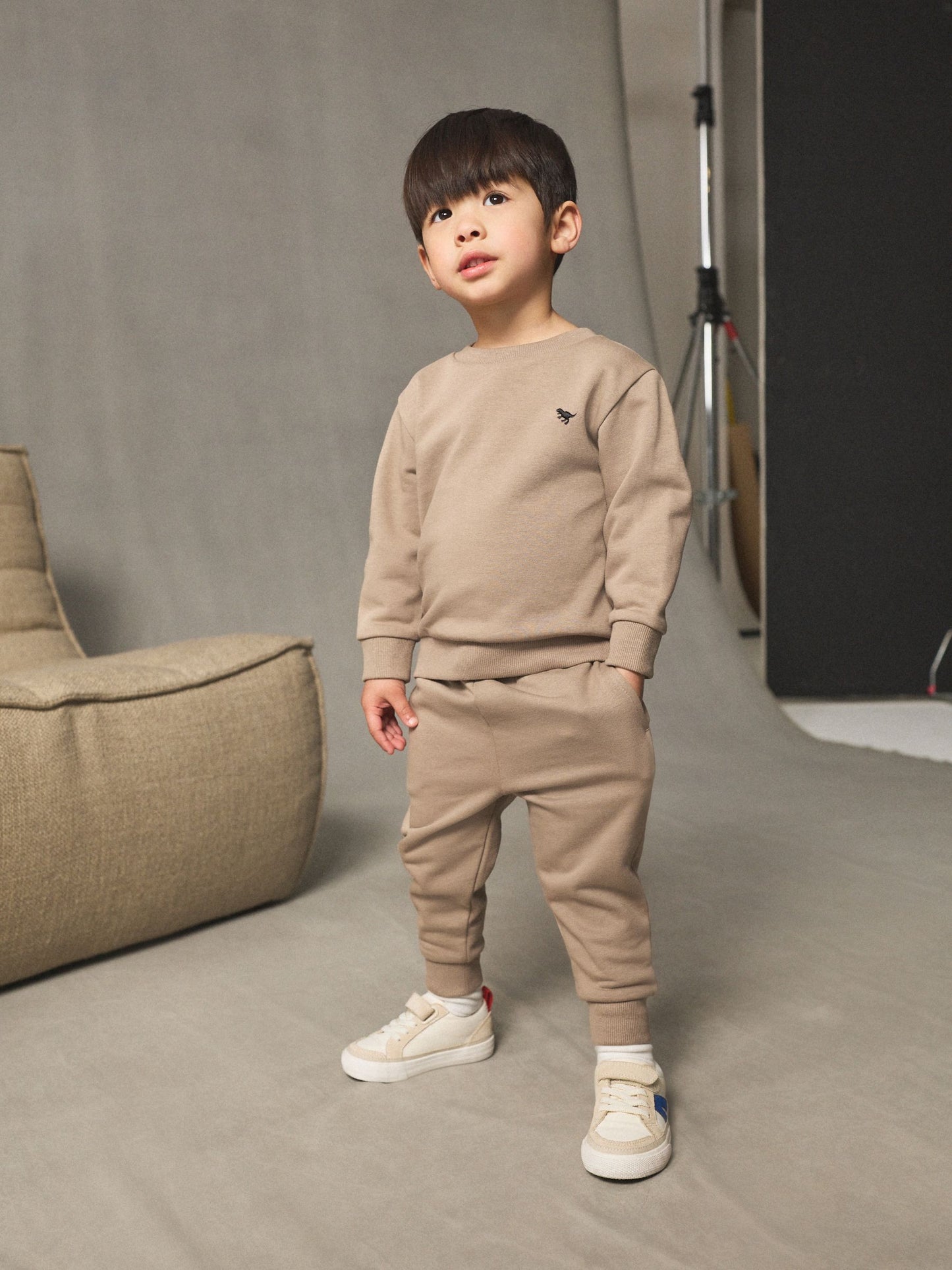Stone Logo Sweatshirt And Joggers Set (3mths-7yrs) image 1