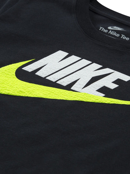 Nike Black/Volt Futura Little T-Shirt image 4
