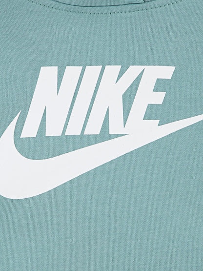 Nike Blue Little Kids Club Fleece Tracksuit Set image 5