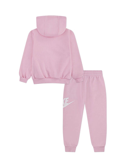 Nike Pink Little Kids Club Fleece Tracksuits Set image 3