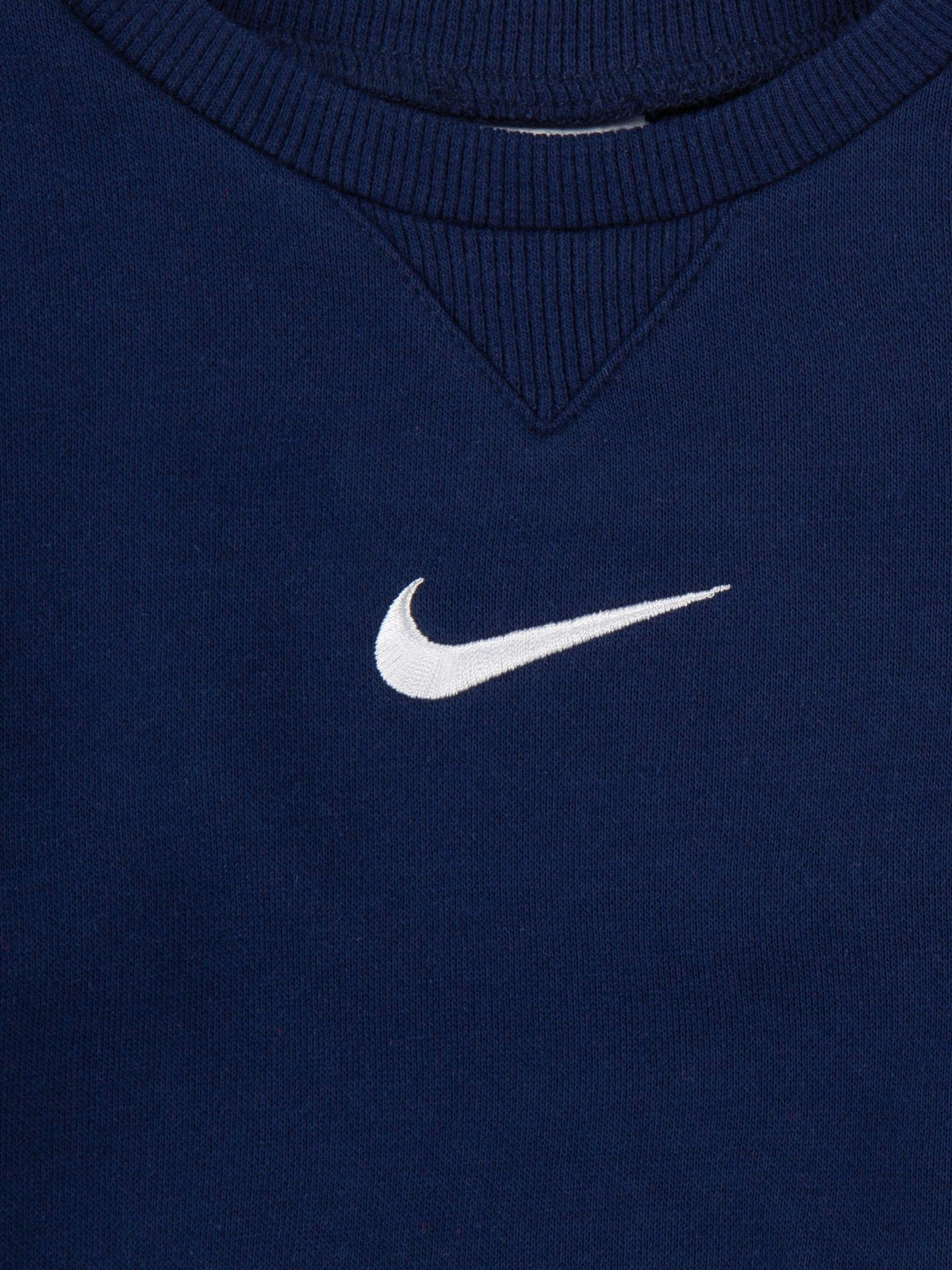Dsiney Kidz - Nike Blue Infant Essential Fleece Crew Tracksuit image 3