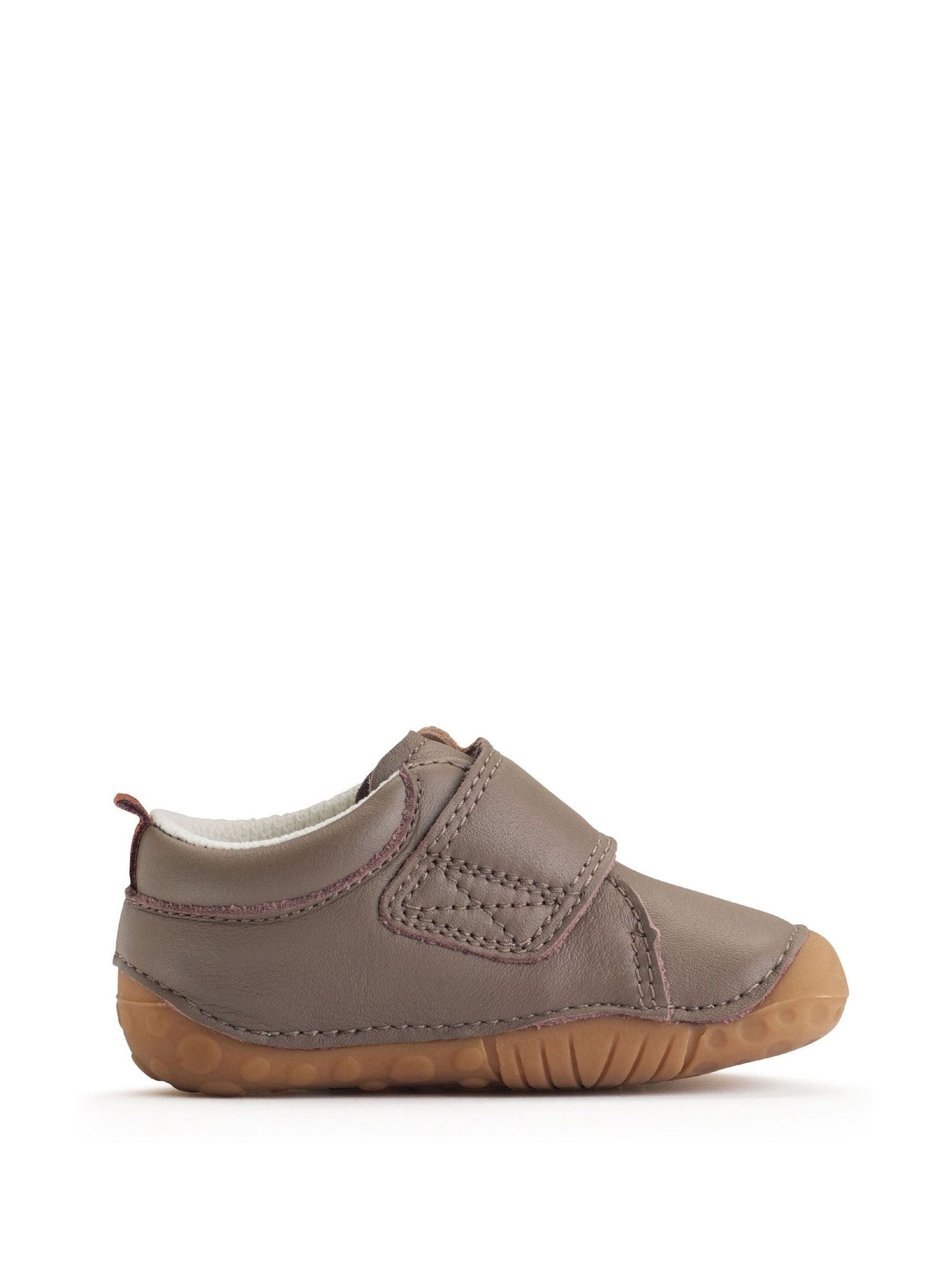 Start Rite Brown Bear Hug Soft Leather Rip Tape Shoes image 3
