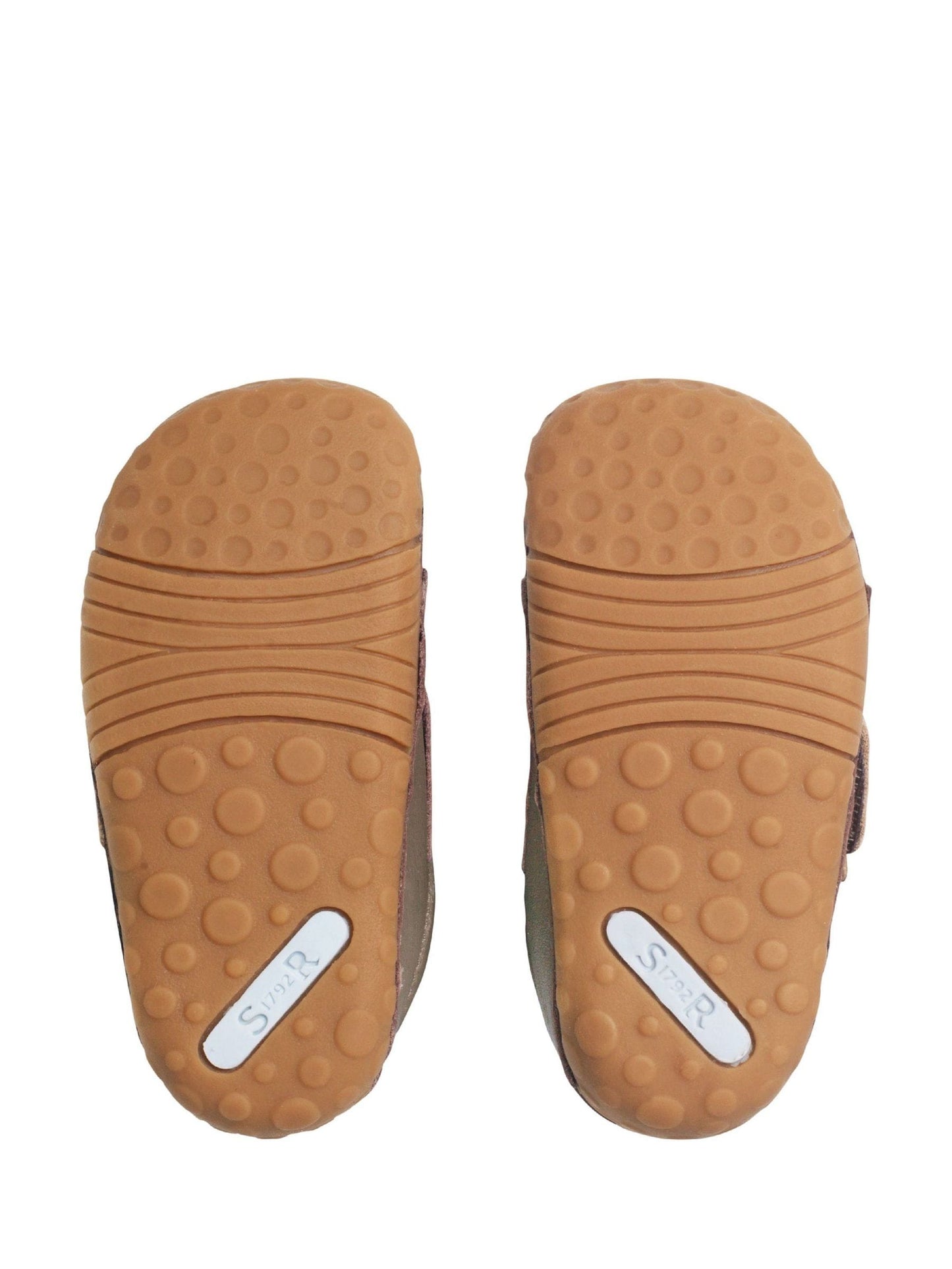 Start Rite Brown Bear Hug Soft Leather Rip Tape Shoes image 6