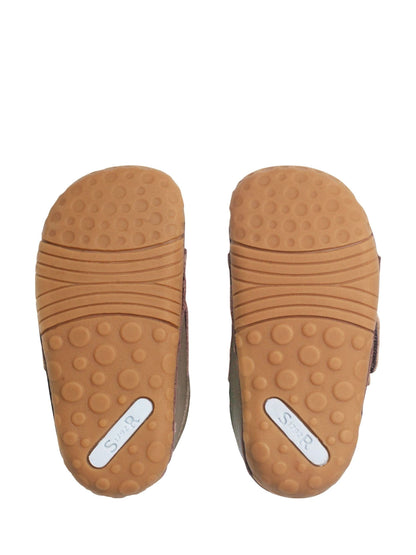 Start Rite Brown Bear Hug Soft Leather Rip Tape Shoes image 6
