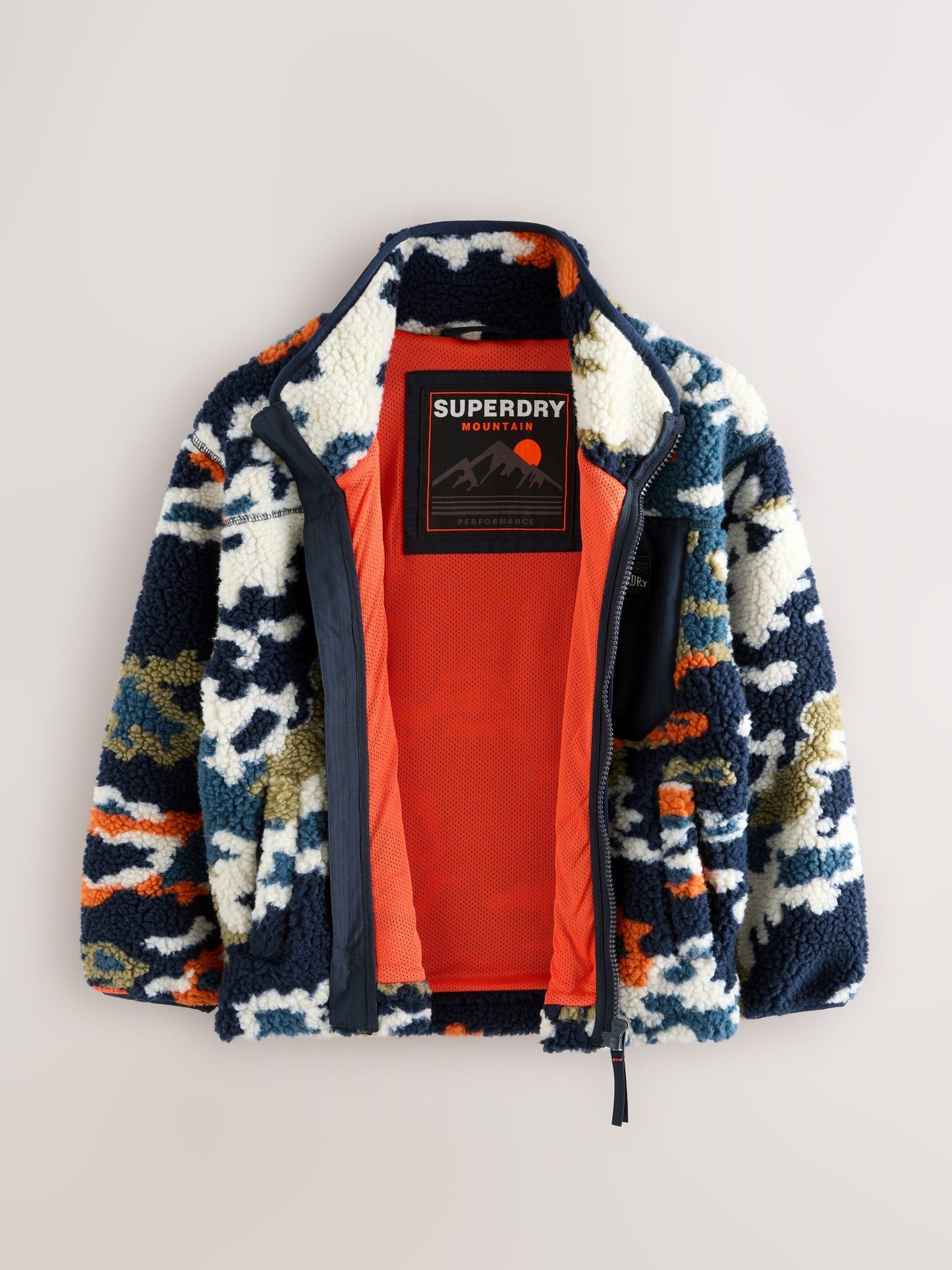 Dsiney Kidz - Superdry Multi Borg Zip Through Jacket image 6