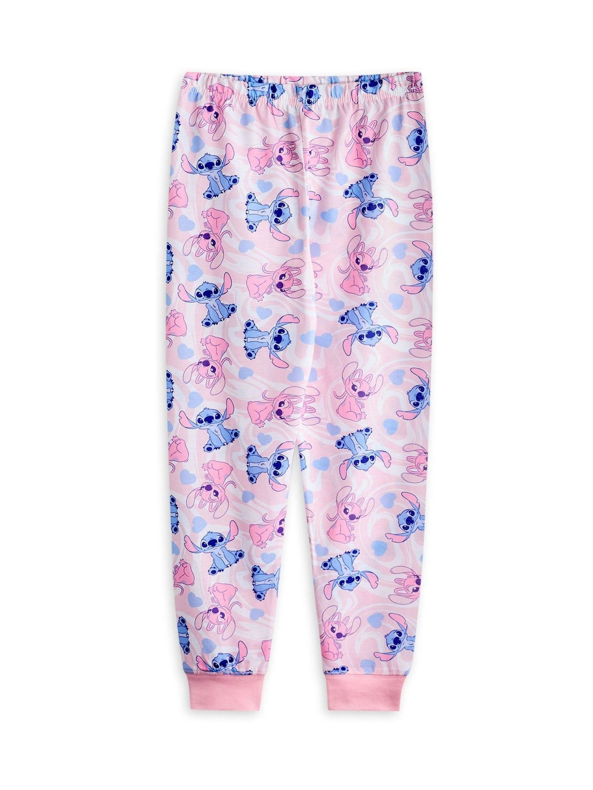 Vanilla Underground Pink Girls Disney Stitch Pyjamas 2 Pack - image 3