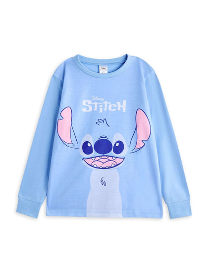 Vanilla Underground Pink Girls Disney Stitch Pyjamas 2 Pack - image 4