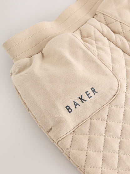 Baker by Ted Baker Quilted Jacket T-Shirt and Trousers Set