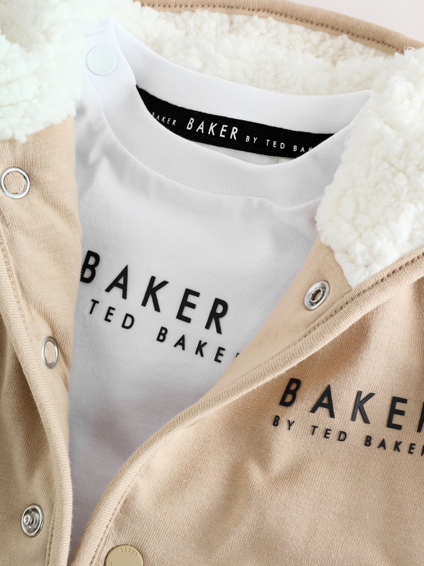 Baker by Ted Baker Quilted Jacket T-Shirt and Trousers Set